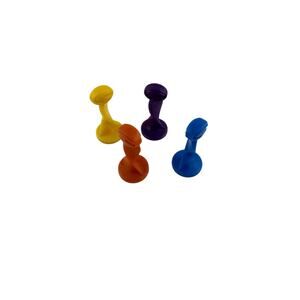 Would You Rather? Replacement Set of 4 Tokens Yellow Orange Blue Purple